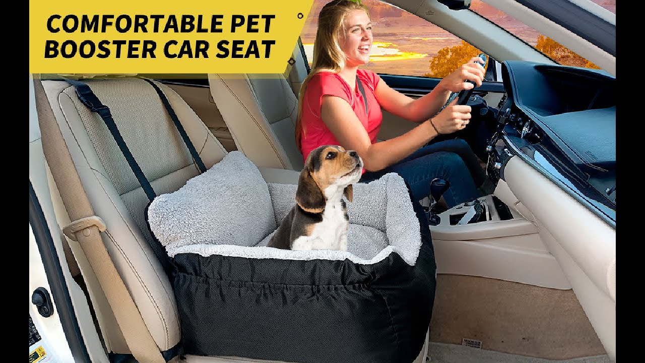 # Dog / Cat Booster Seats, Clip-On Leash Portable Soft Dog Car Travel Carrier Bed # Aone  Deals