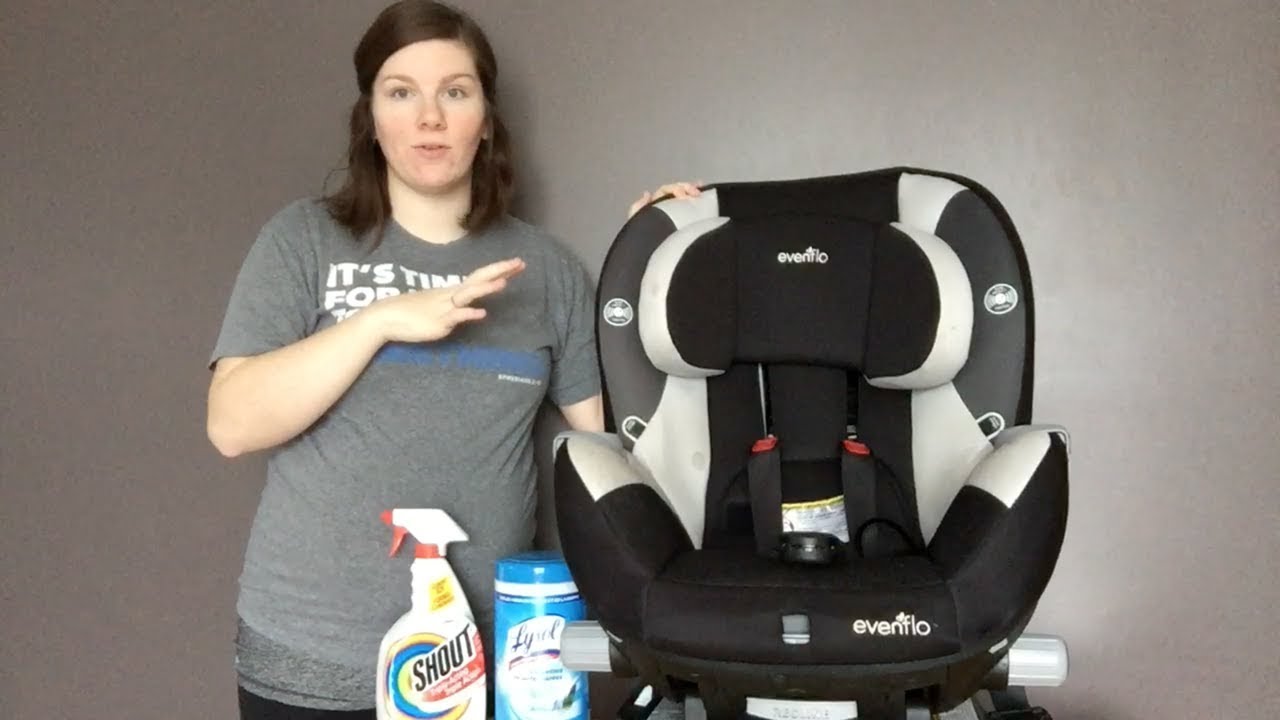 How To Clean Your Evenflo Triumph Car Seat