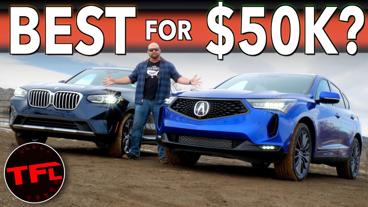 BMW X3 vs. Acura RDX: The Best Crossover For Around $50K Isn’t What You’re Expecting!