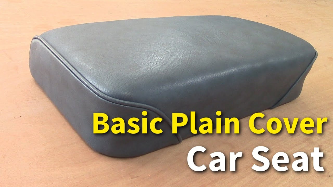 How to Box a Car Seat Cover – Upholstery for beginners