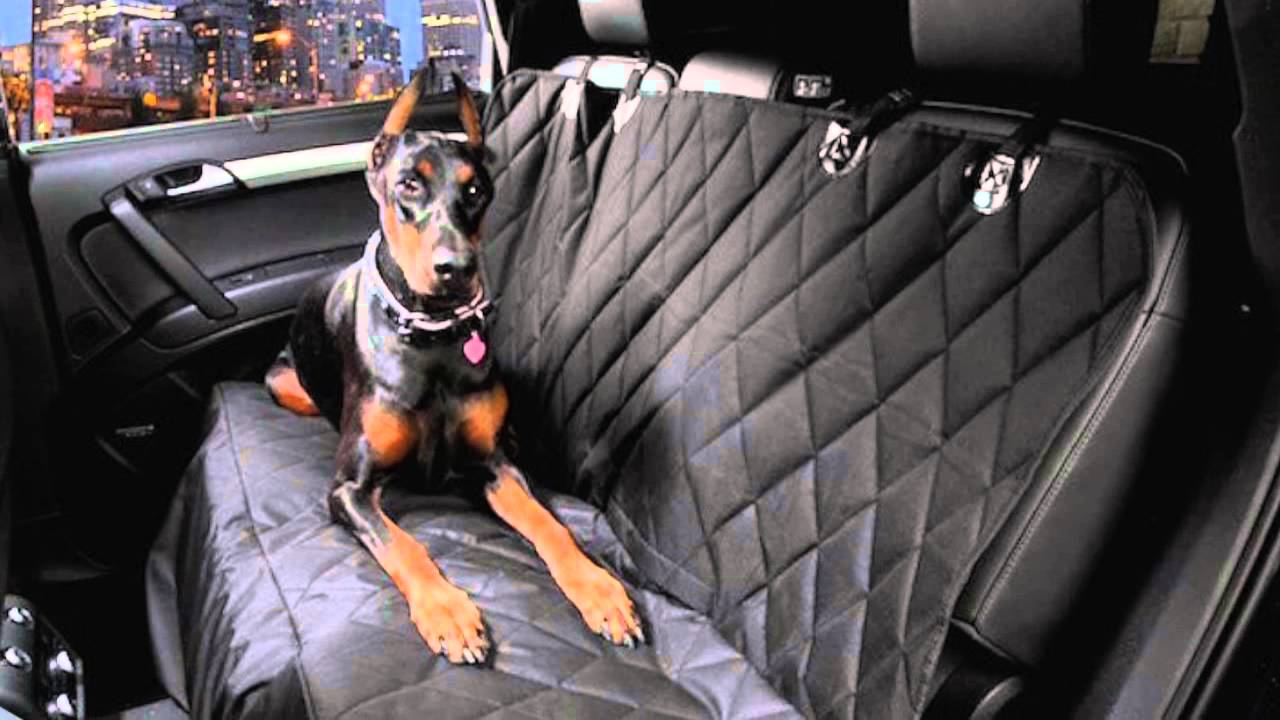 Black regular Dog Car Seat Cover